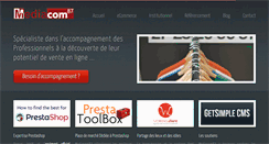 Desktop Screenshot of mediacom87.fr