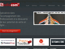 Tablet Screenshot of mediacom87.fr