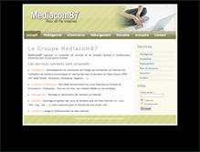 Tablet Screenshot of mediacom87.net
